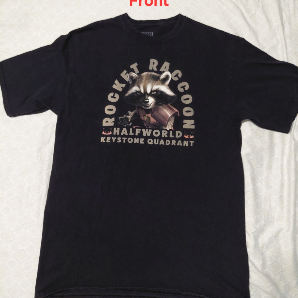 Marvel Rocket Raccoon Tee - Black